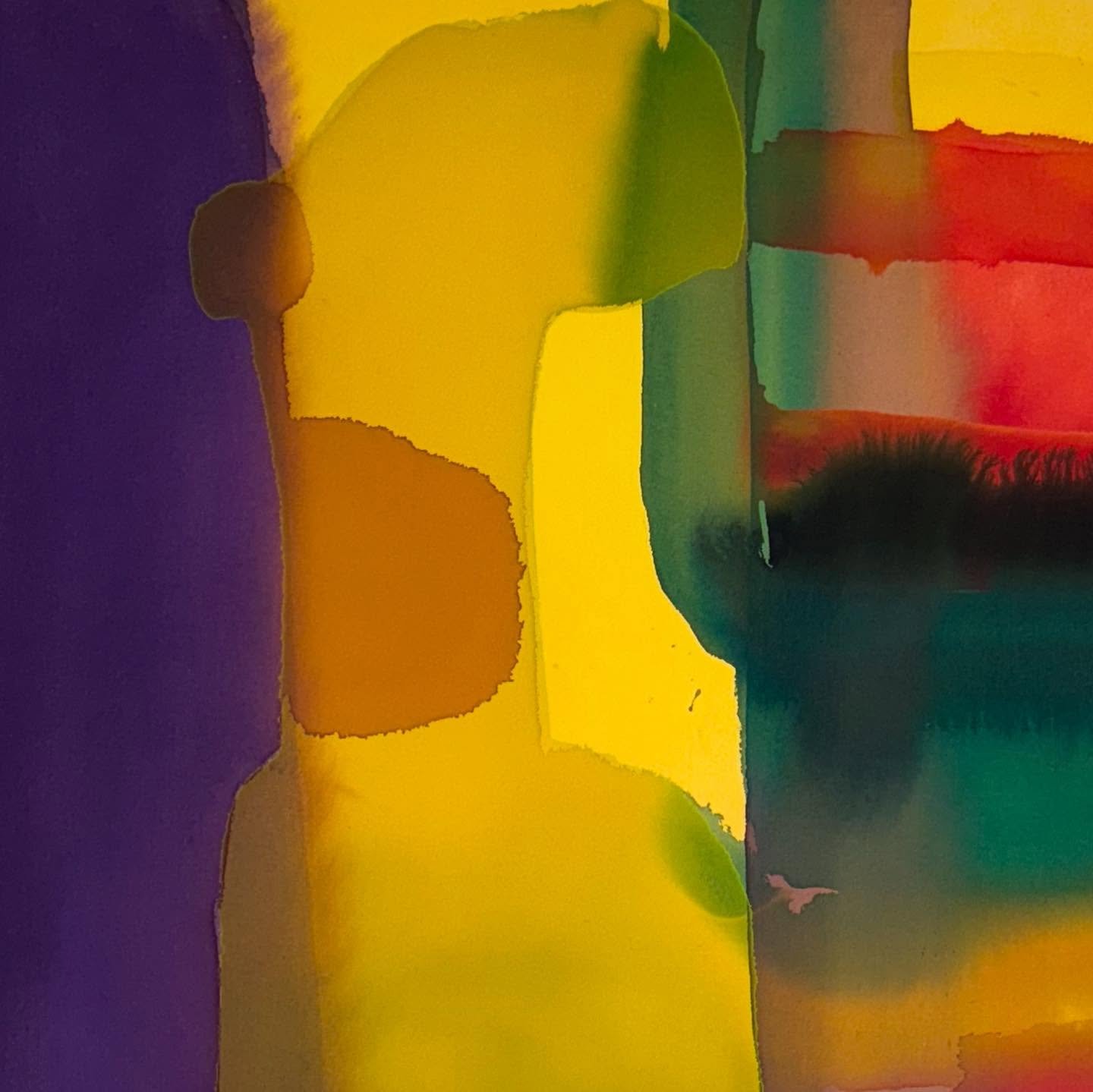 @jiniepark details 🔎 ~ on view @elizabethleachgallery

#artandaboutpdx #onviewpdx #portlandartscene #contemporaryart #painting #textile #abstractart #color #jiniepark