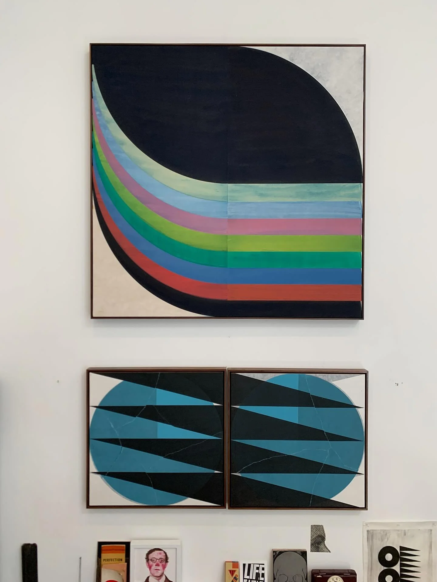 Neu Haus Press Open Studio
📍4210 SE 24th Ave. Portland OR.  97202
🗓️ ⏳ Saturday  10-25-2025 from 1-5pm
🎟️Free to the public

Artist Statement / Chris Chandler

My current studio practice is based on the construction and deconstruction of modular t