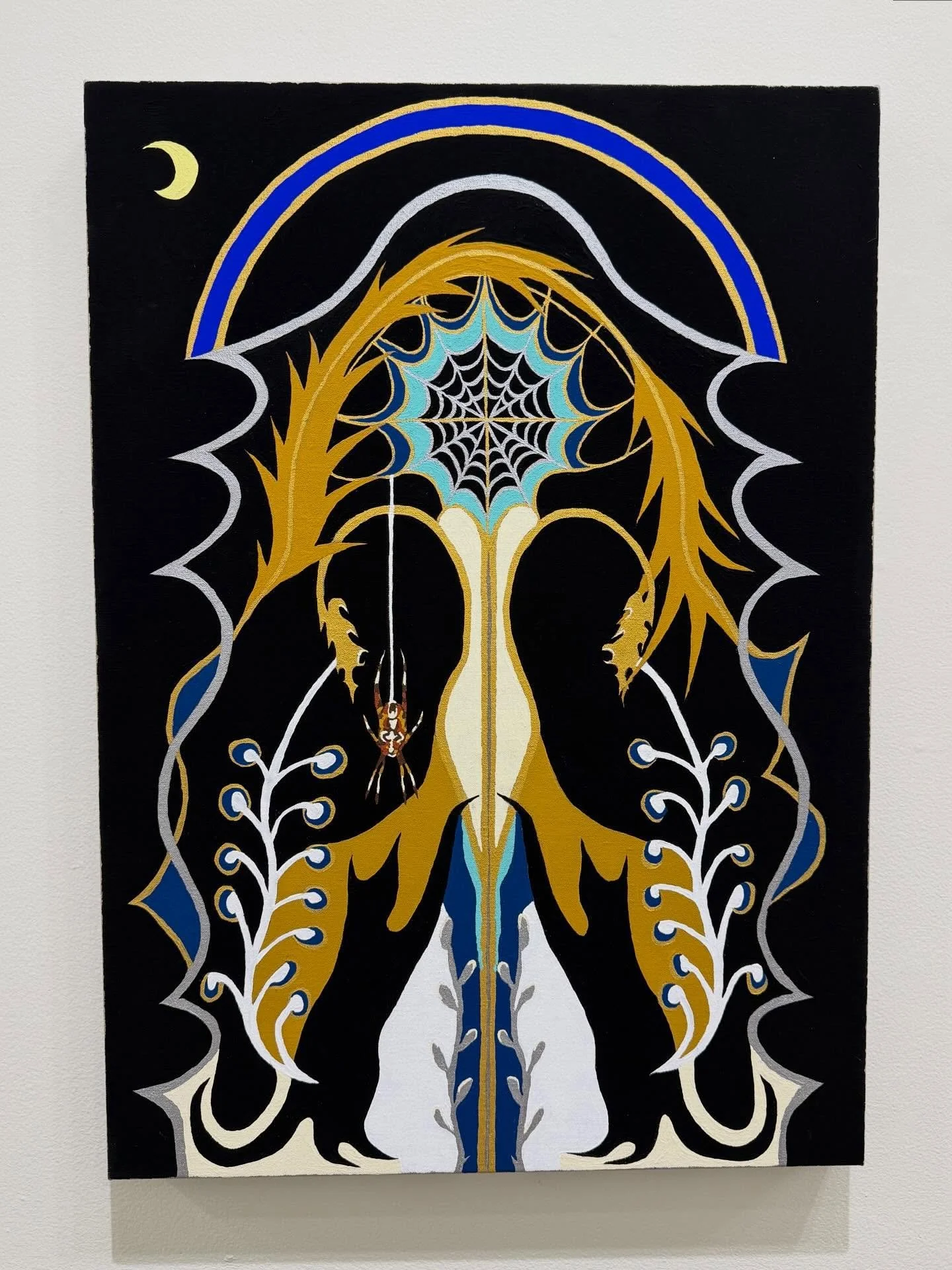 Stopped by @wellwellprojects a couple weeks ago and got to see ₍^. .^₎⟆ ~&~ /|\ ^._.^ /|\ - Cat 🐈‍⬛ & Bat 🦇  exhibition by Anna Fidler, Michael E. Stephen, and John  Whitten @annafidlerart @michaelestephen @john.whitten ✨ Featured photo