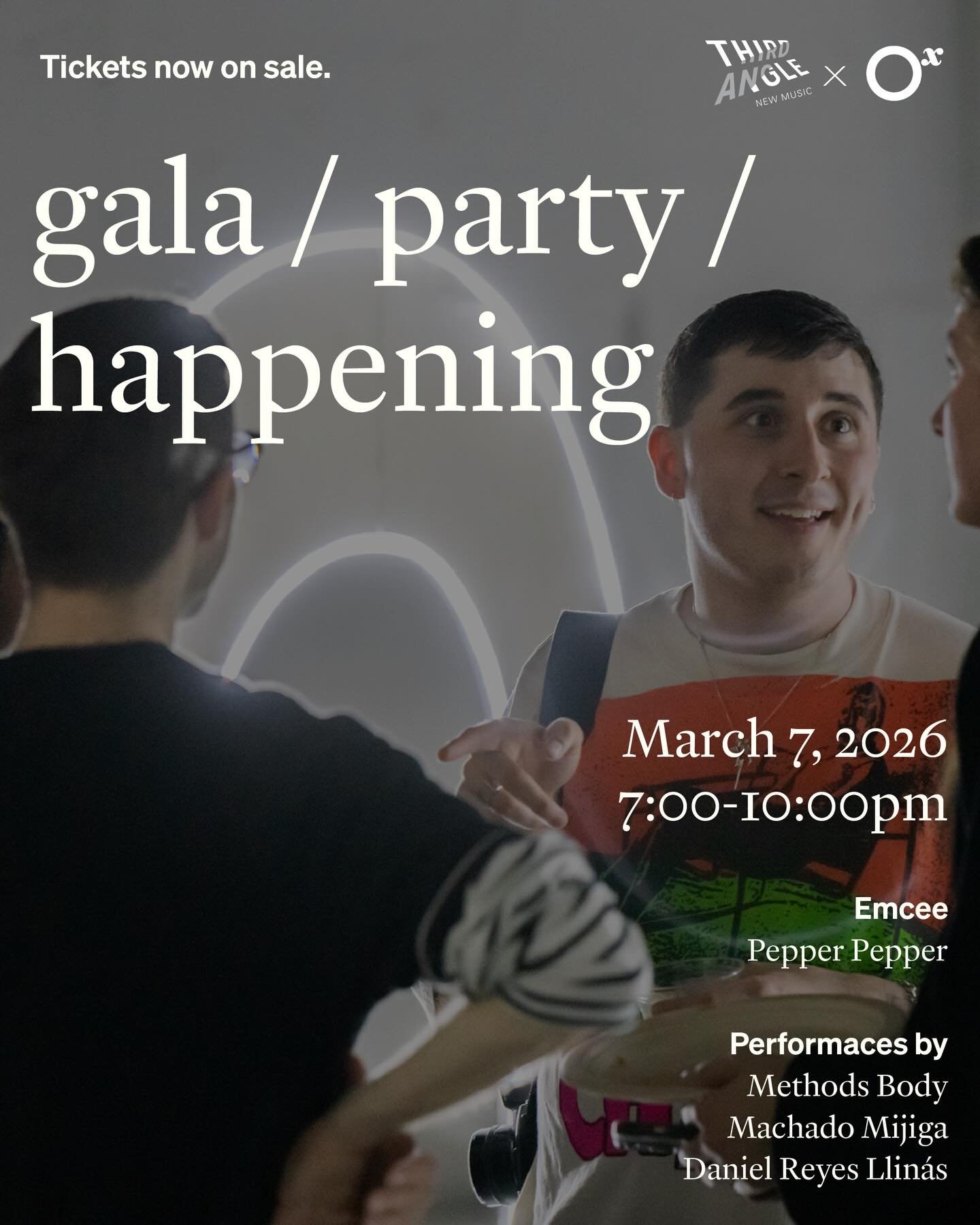 Raise a glass 𝘢𝘯𝘥 a paddle at @oregoncontemporary and @thirdanglenewmusic  𝙜𝙖𝙡𝙖 / 𝙥𝙖𝙧𝙩𝙮 / 𝙝𝙖𝙥𝙥𝙚𝙣𝙞𝙣𝙜 
🌟TICKETS ON SALE
🗓️ March 7⁠
🕗️ 7:00&ndash;10:00pm⁠
⁠
Don&rsquo;t miss this evening of art, performance, bites, and celebrati