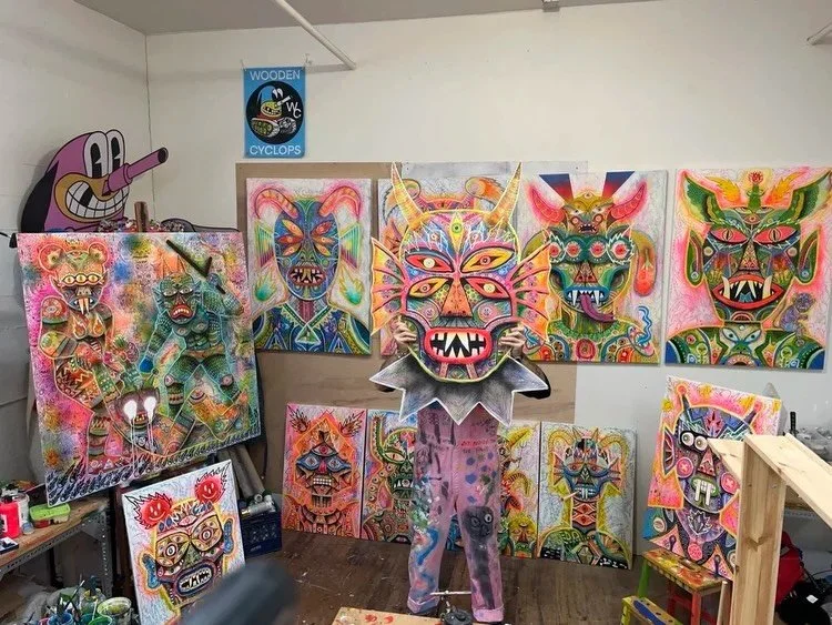 Wesley James Exhibit 
📍River Art Gallery
🗓️March 5-31, 2026
✨Opening reception: First Thursday, March 5, free pizza buffet, 5:30- 6:30 pm

Wesley James is a Portland-based multidisciplinary artist working across media and creative industries. Wesle