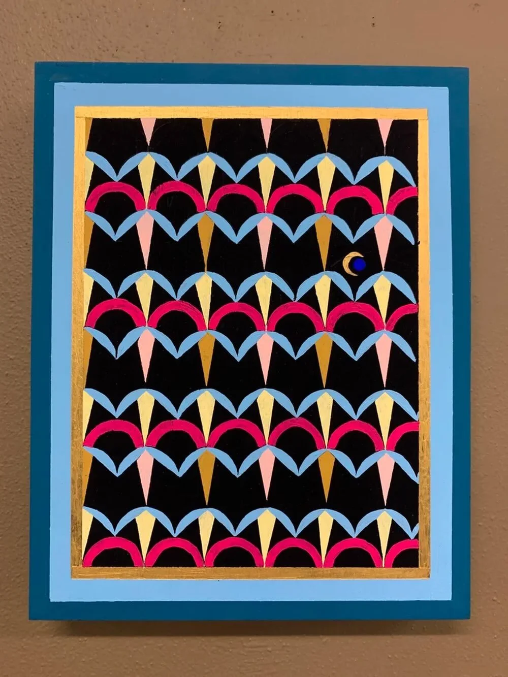 The Thread from Your Head is Connected to the Sun, Anna Fidler 
One Wall Gallery (Eugene)
March 3-29, 2026
Open every day 10-7, Sunday 12-6
Free and open to the public

Work exploring the spiritual, the surreal and the feminine rooted in memory, mark