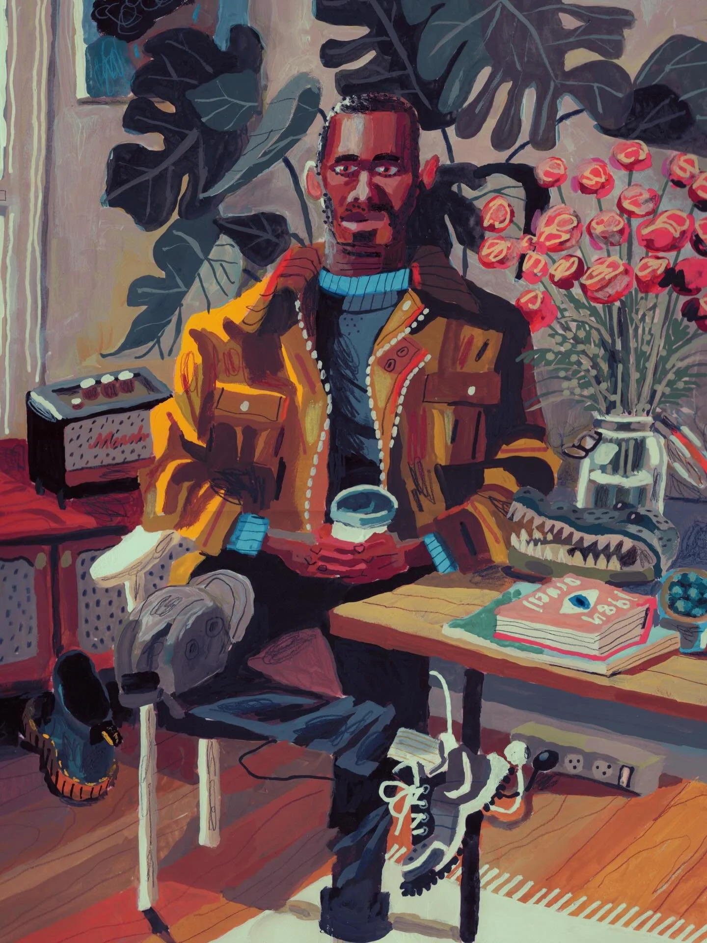 PDX <> LAX
📍Purple Door Gallery, 3557 SE Division St.
🗓️ May 1 &ndash; 31, 2026

PDX <> LAX,is  a collaborative illustration exhibition featuring works by Zachary Rau and Chris Sasaki.

Zachary Rau is a Portland-based illustrator and ed
