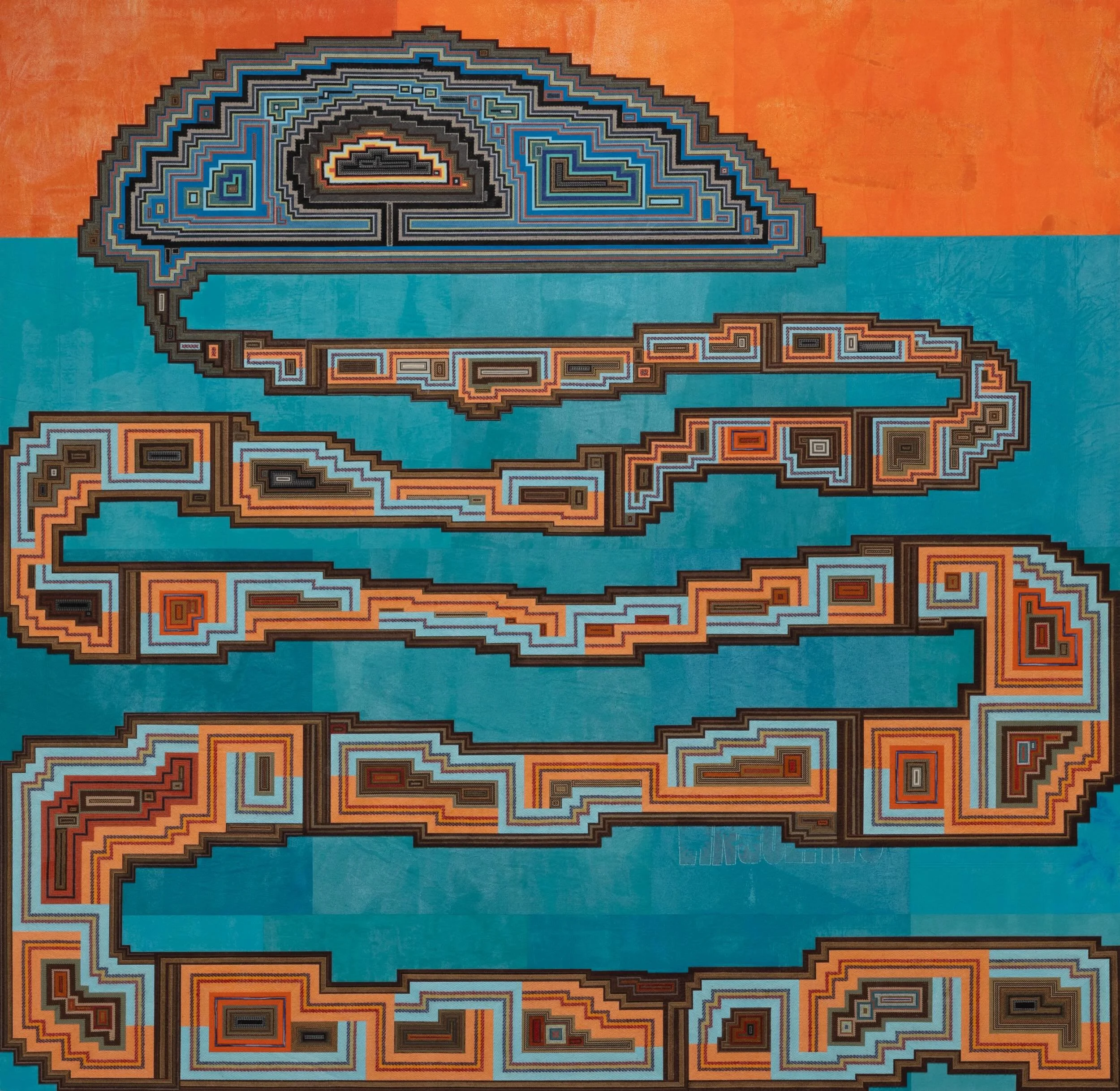 Desert or Ocean,  Mark R. Smith
📍Elizabeth Leach Gallery, 417 NW 9th Ave. 
⏳Hours: Tues-Sat, 10:30 a.m. - 5:30 p.m.
🗓️ Dates: May 6 - 30, 2026
✨Artist talk: Saturday, May 23 at 11 am
🎟️ Free to the public

New textile paintings and works on paper 