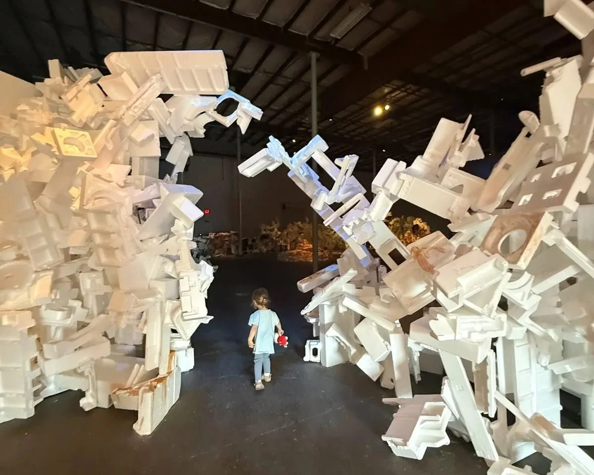 New on the blog &mdash; Mini Interview: Satpreet Kahlon &amp; Kristan Kennedy on &ldquo;an imagined place (here and now)&rdquo; by Ashley Gifford 🕯️✨🔭

We discuss how the exhibition came to be, sourcing recycled materials, creating the installation