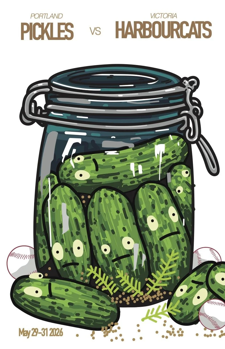 Art x Sport = Pickles Baseball Opening weekend