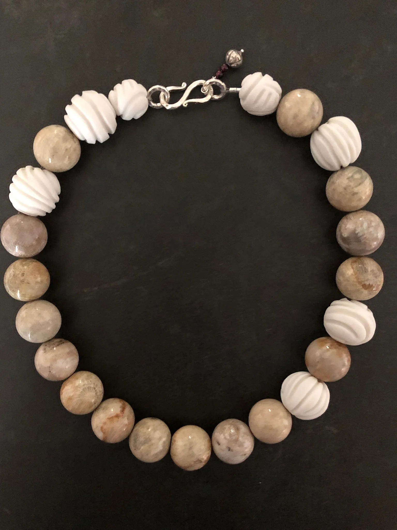 Fossil Coral (Mexico) & Porcelain