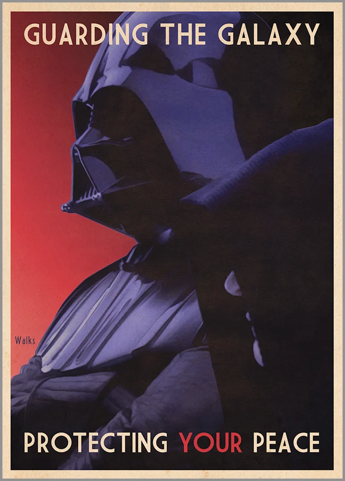 Protecting Your Peace: (Vintage Star Wars Propaganda Postcard Set: Vol.II)