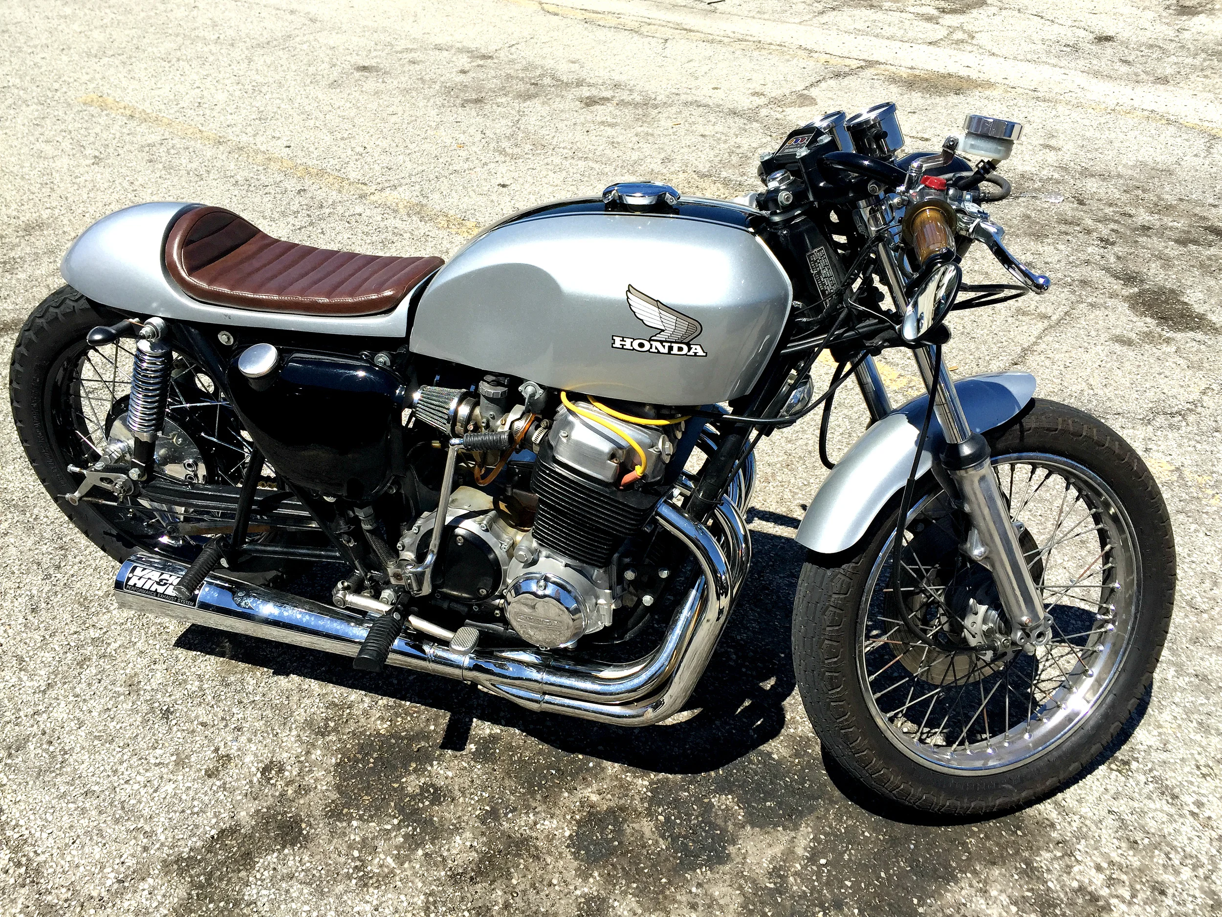 Honda CB Cafe Racer seat cushion