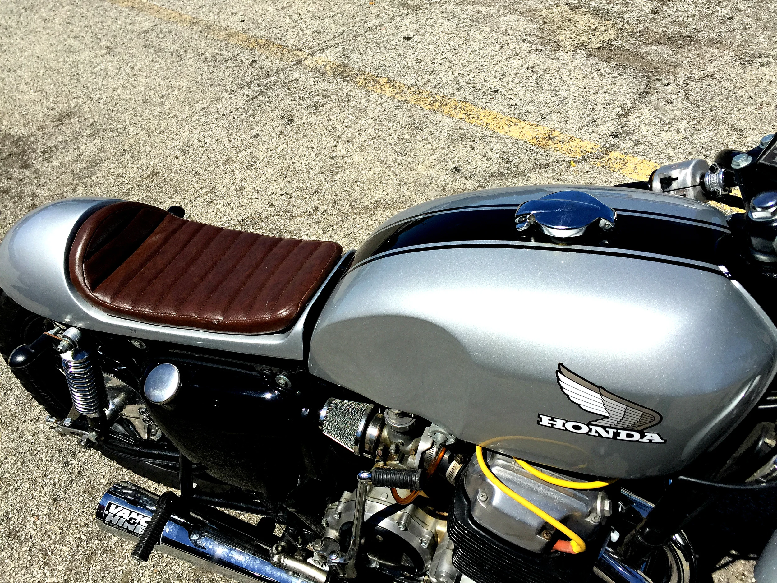 Honda CB Cafe Racer seat cushion