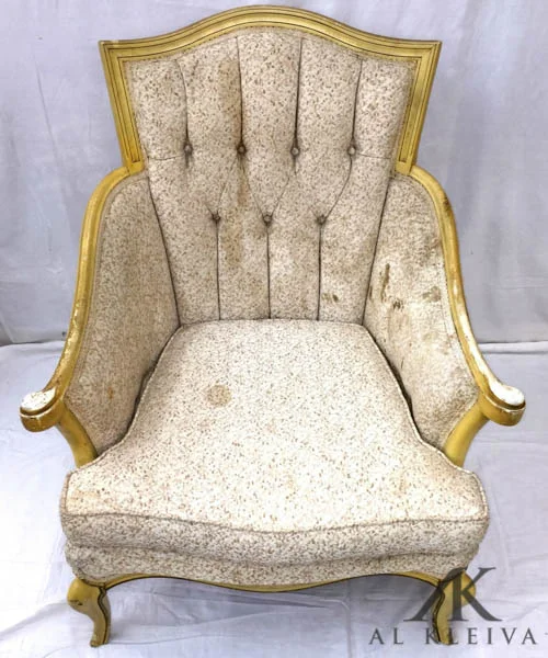 Antique Victorian armchair