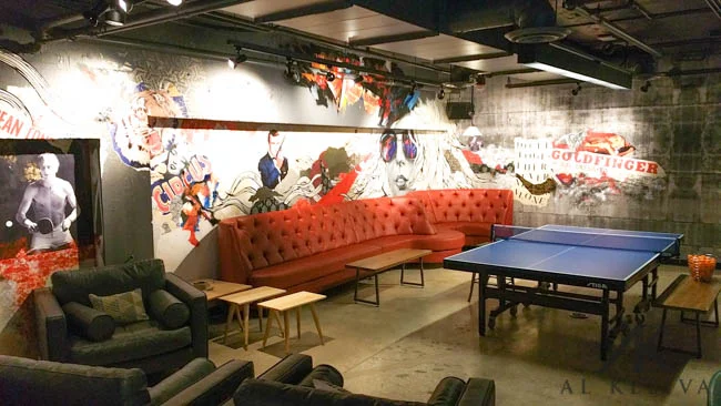 Handcrafted curved diamond tufted banquette