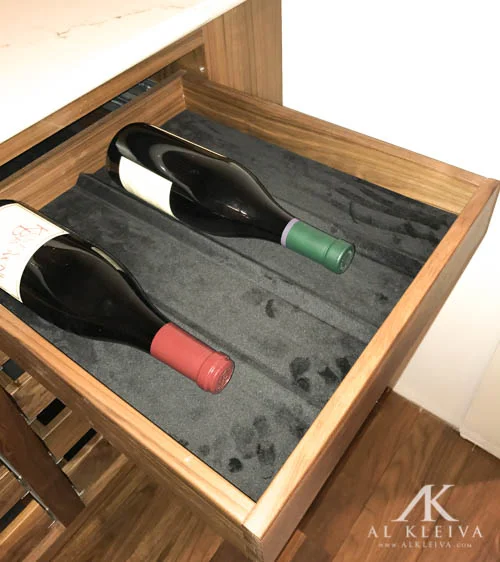 wine rack drawer