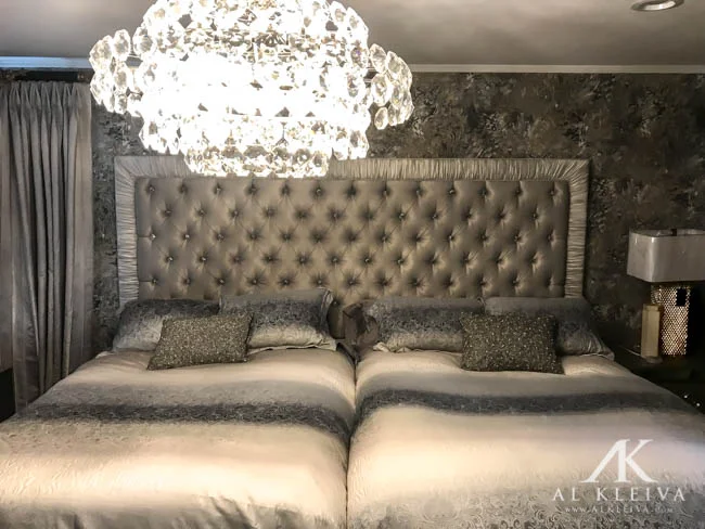 Oversized custom headboard