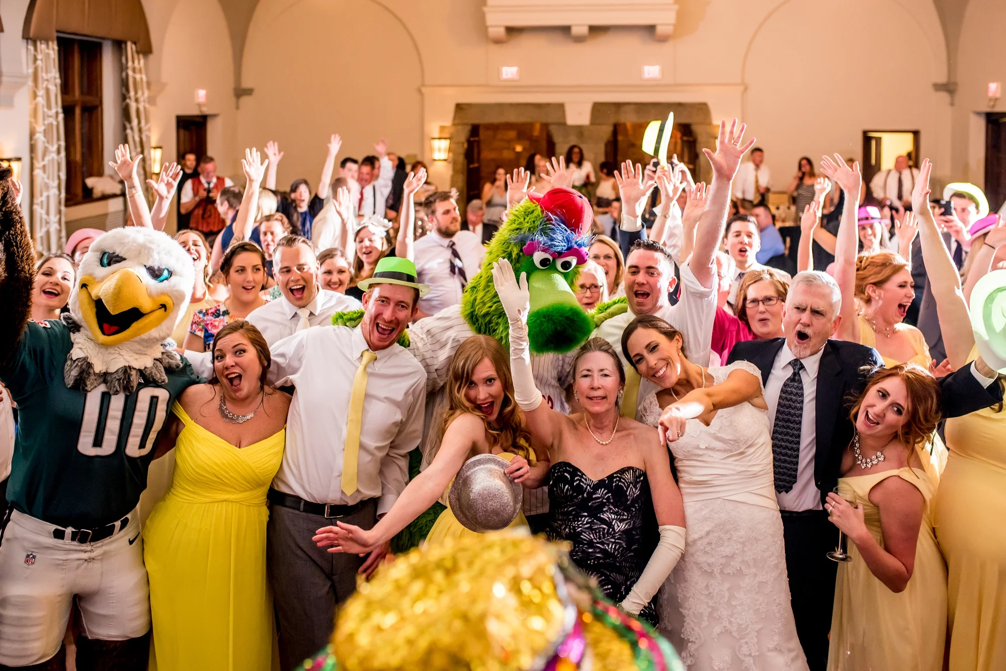 Catie and Anton's Philly Style Wedding at The Merion Tribute House, in Havertown, PA