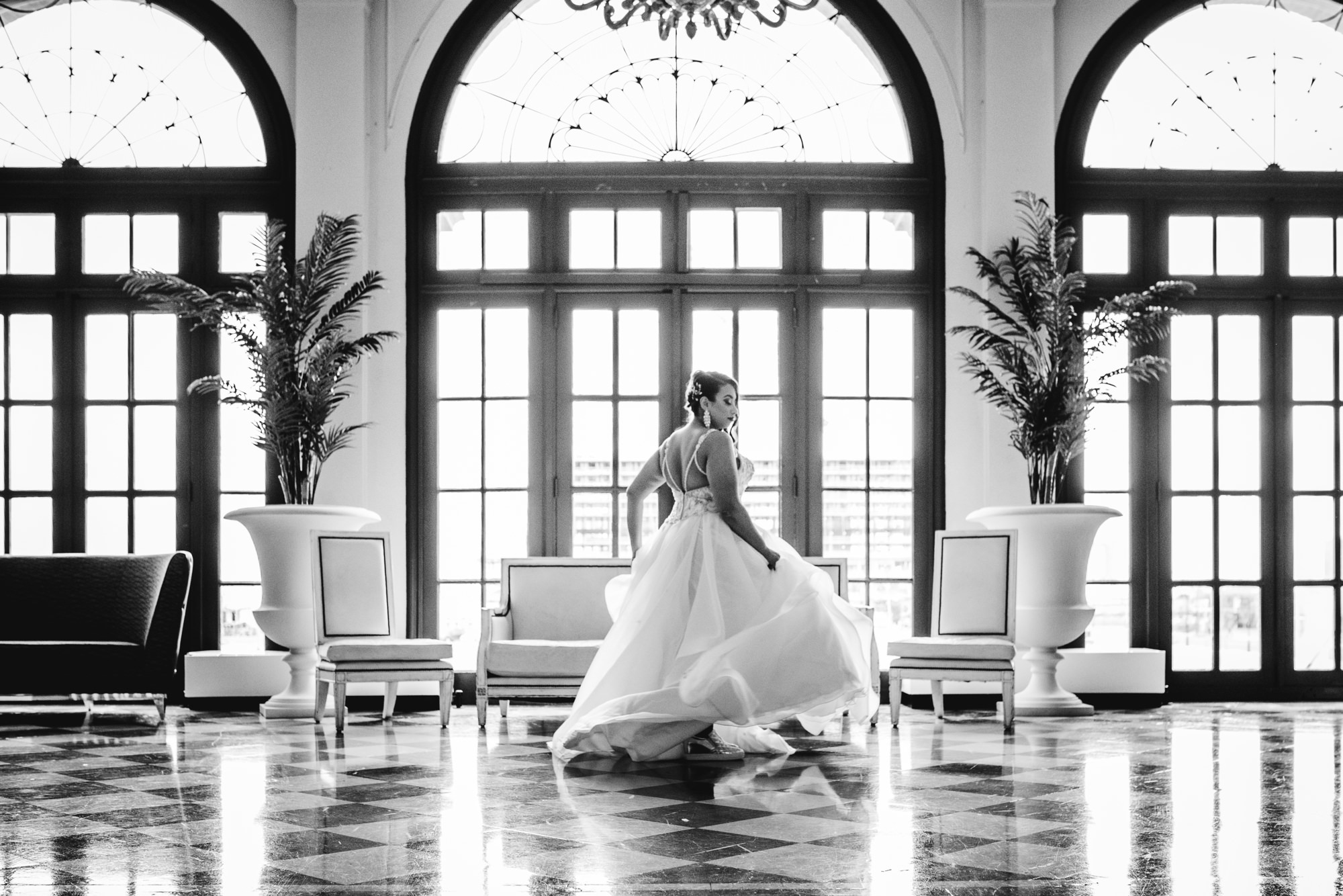 Bride | Wedding Dress | The Berkeley Hotel | Shooting for Kit and Bug Photography | Asbury Park Photographer | Spring Lake Photographer | Wedding Photographer | Jersey Shore Photographer