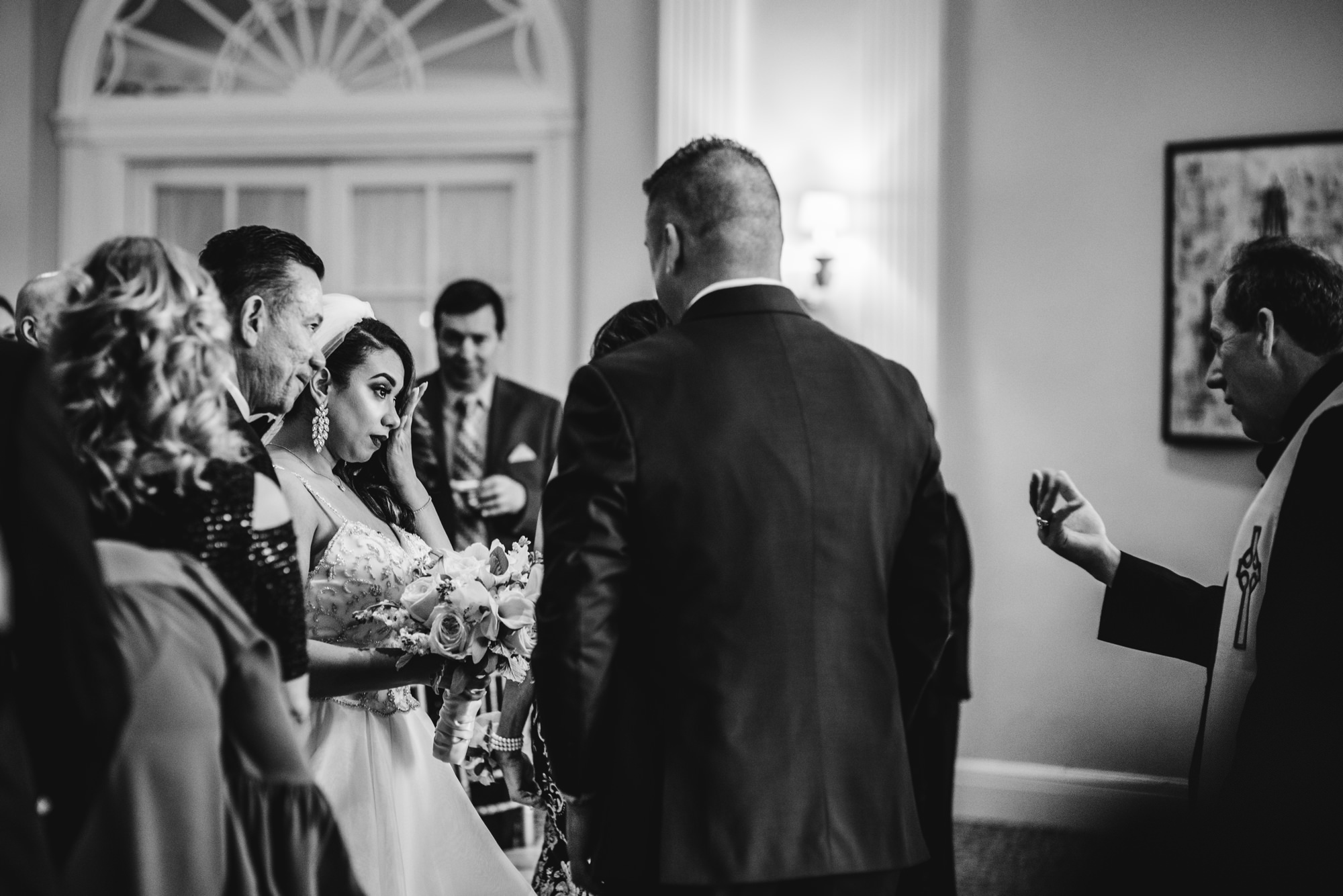 Dad Gives Away Daughter | Wedding Ceremony | The Berkeley Hotel | Shoot for Kit and Bug Photography | Asbury Park Photography | Spring Lake Photography | Wedding Photography | Jersey Shore Photography
