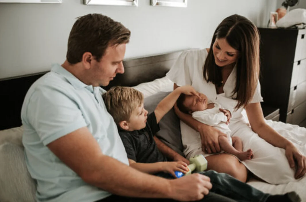 Meeting Baby Andrew!