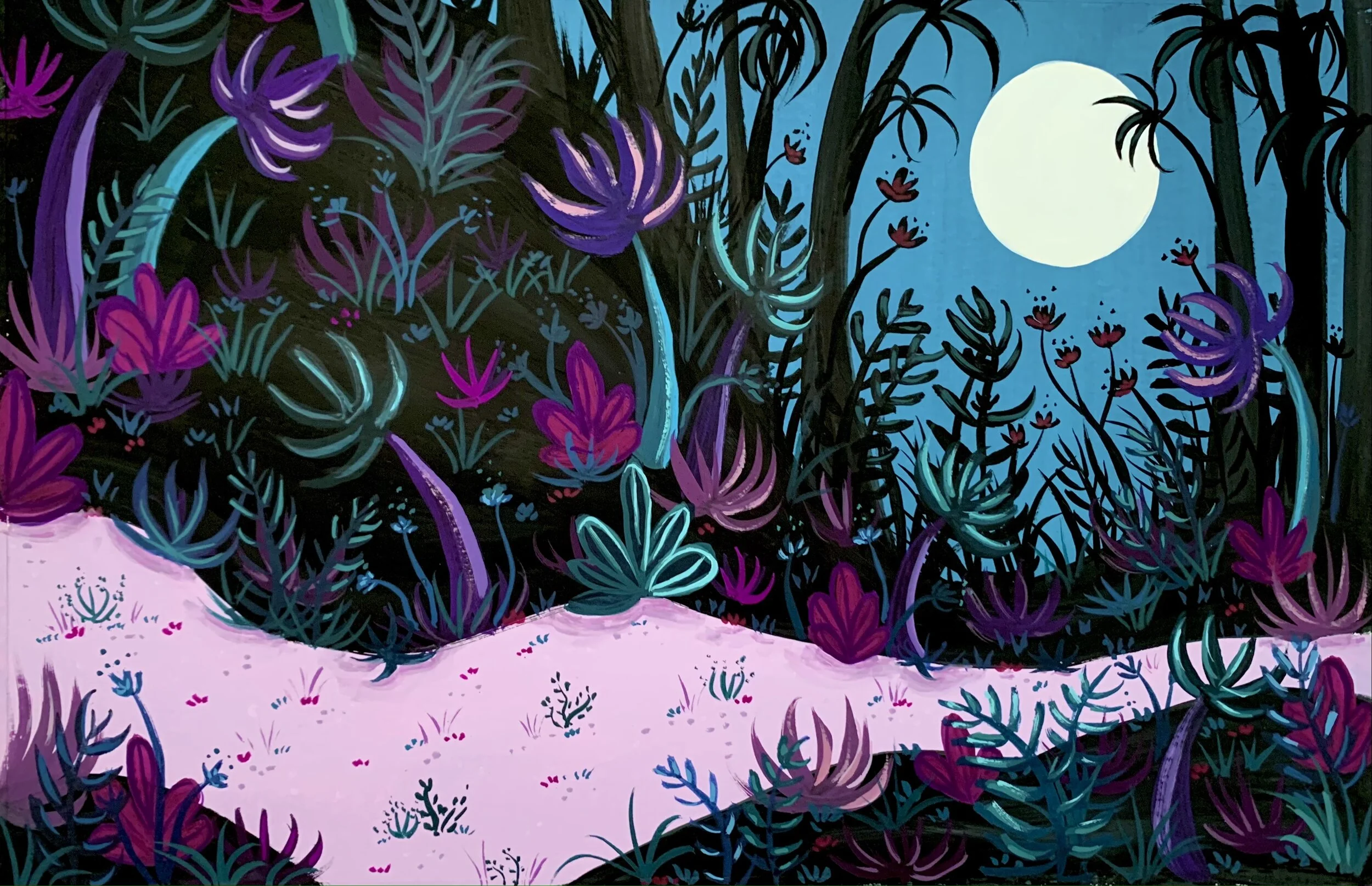 Nighttime Path