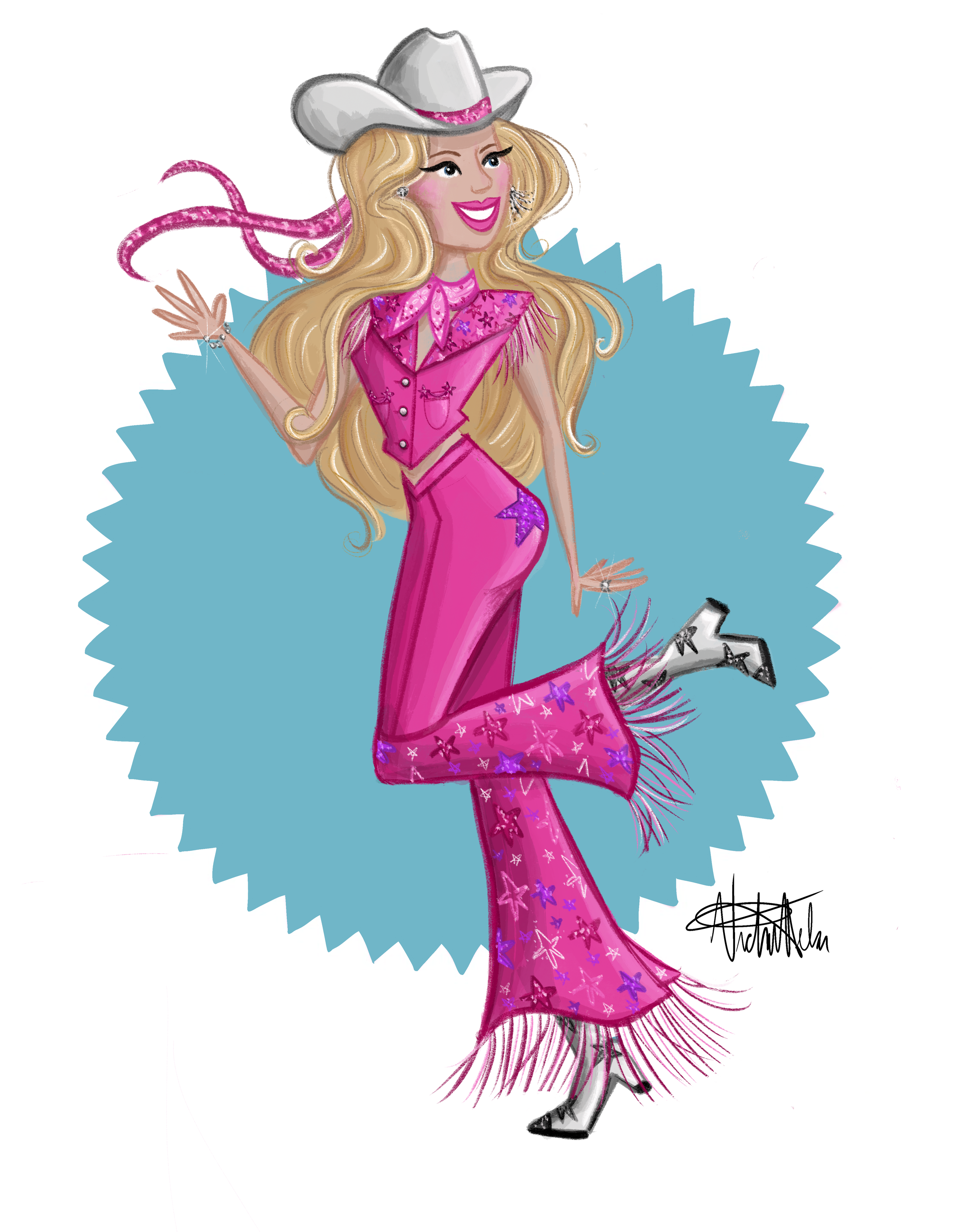 The Barbie Movie, Costume Illustration I