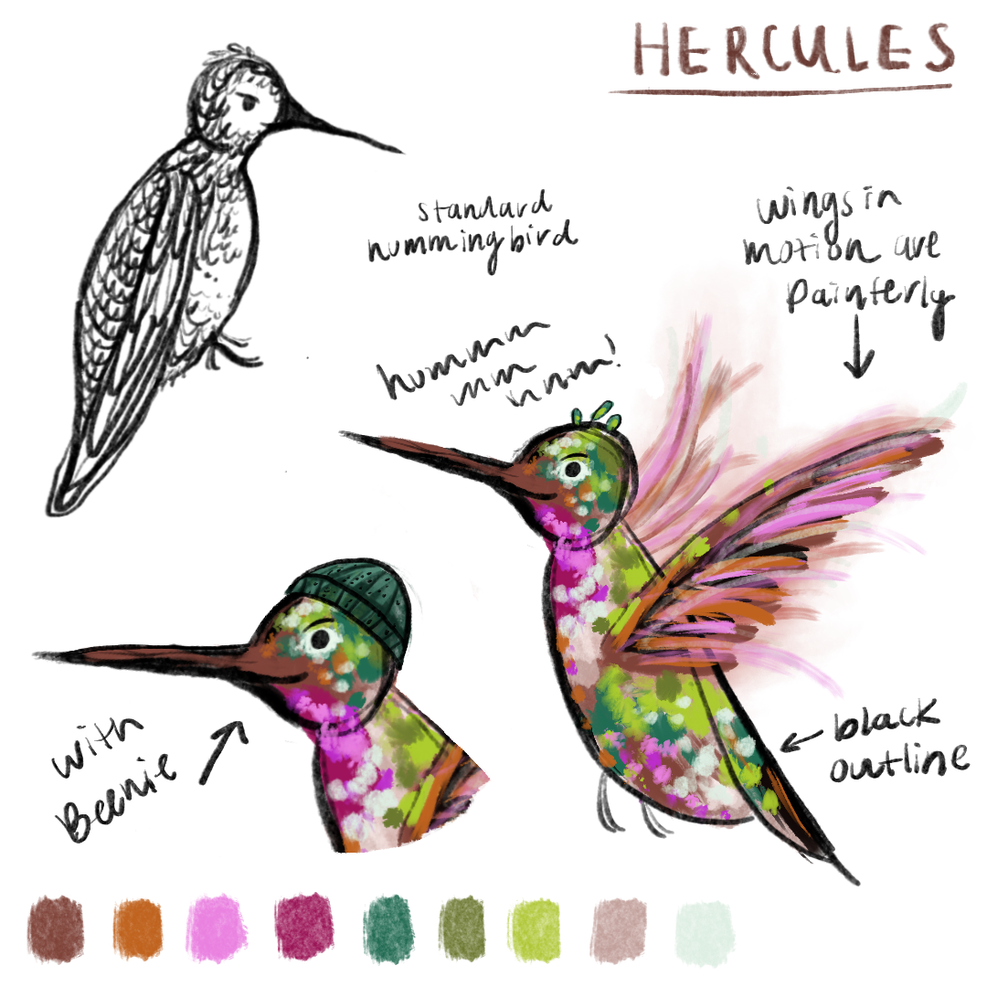 Hercules Character Design