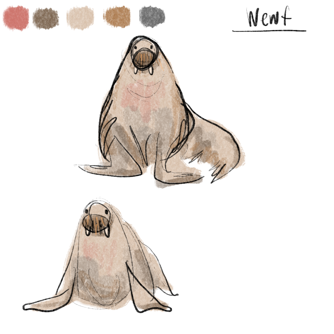 Wewf Character Design