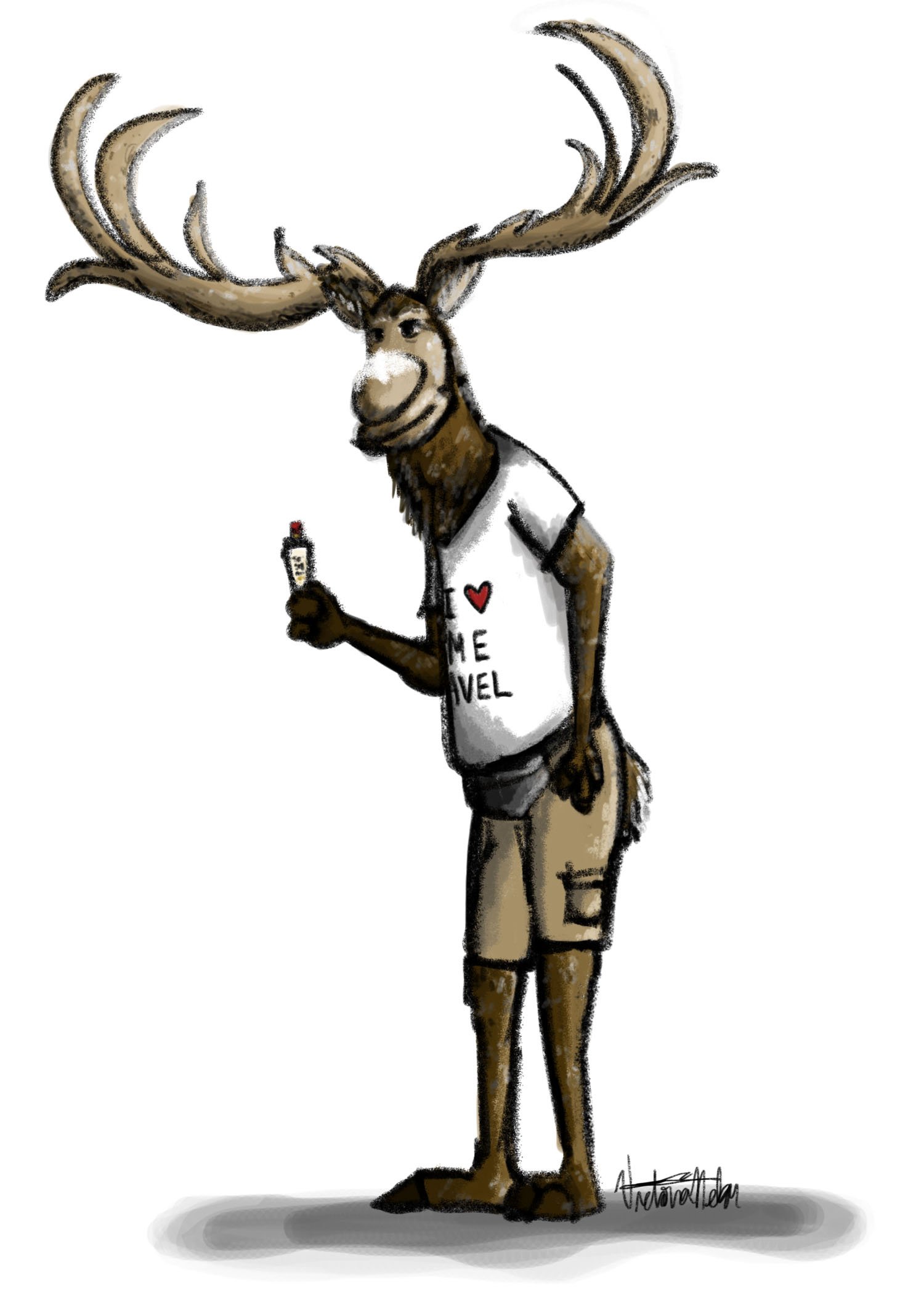 Moose Character Design, The Last Dodo