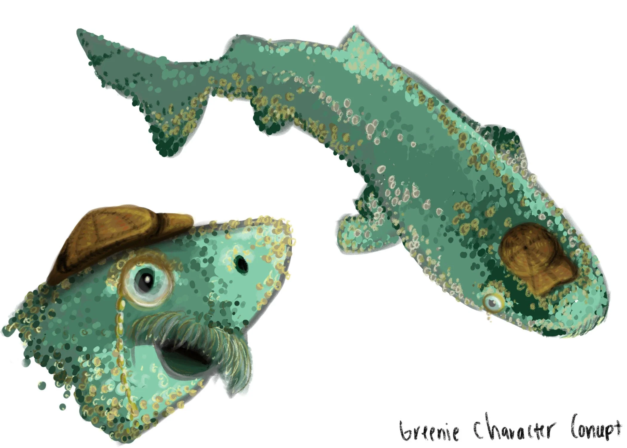 Greenie Character Concept