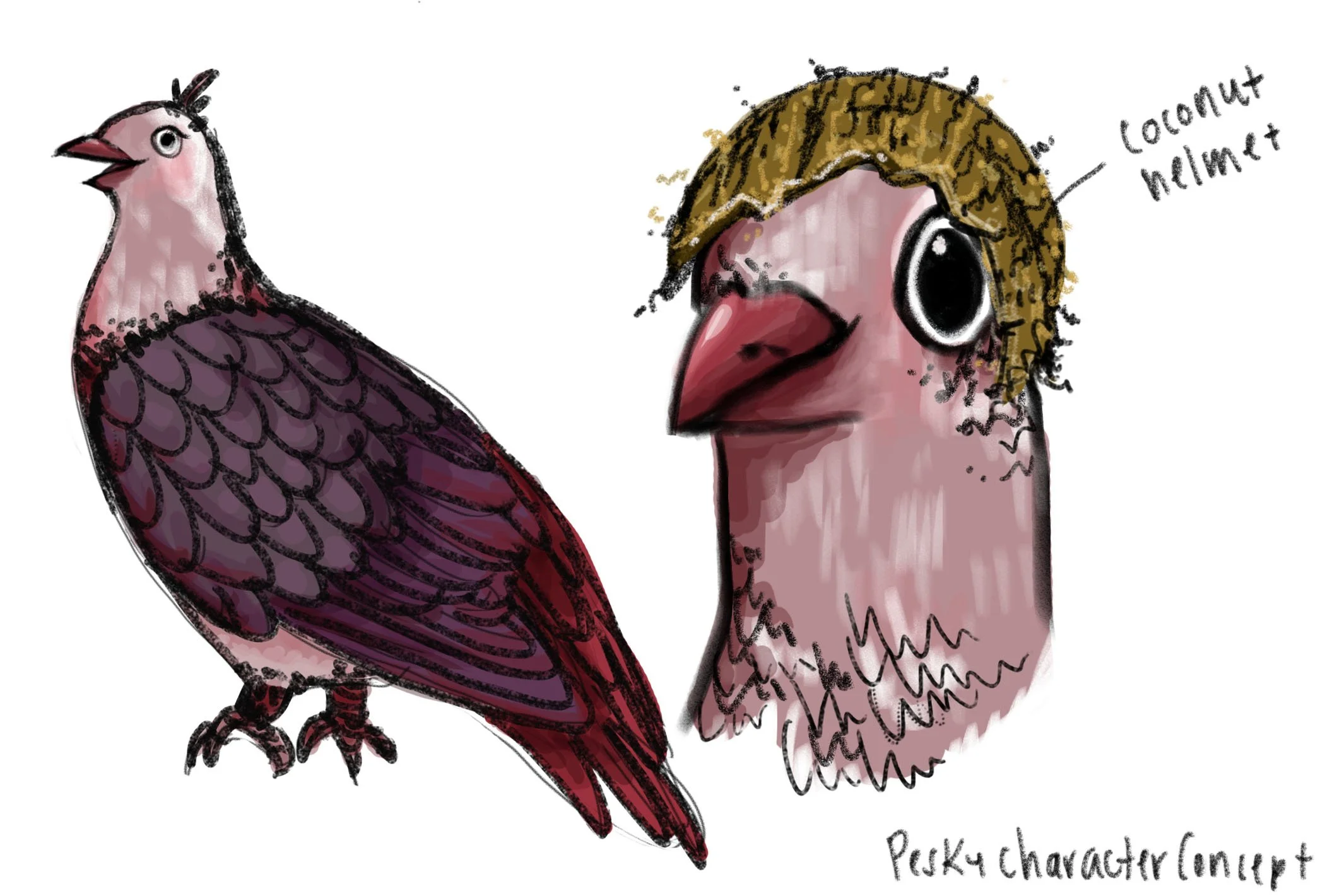 Pesky Pigeon Concept, The Last Dodo