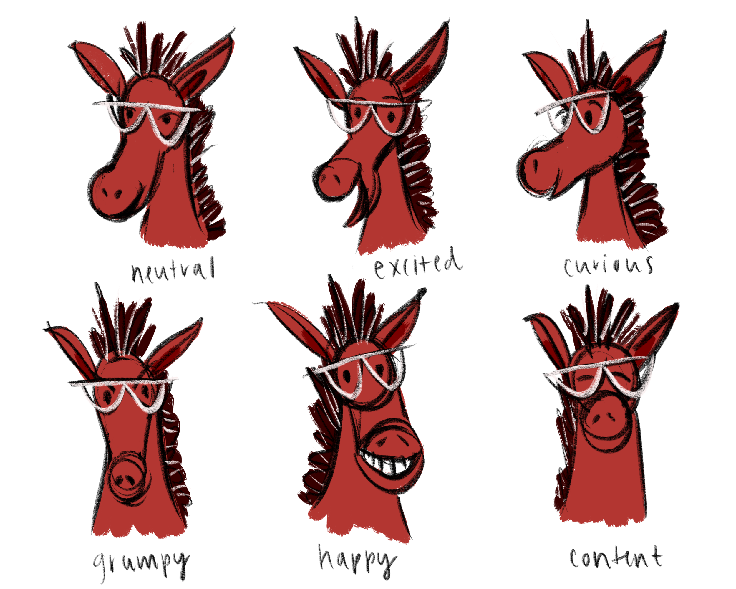 Takis The Donkey Emotion Sheet