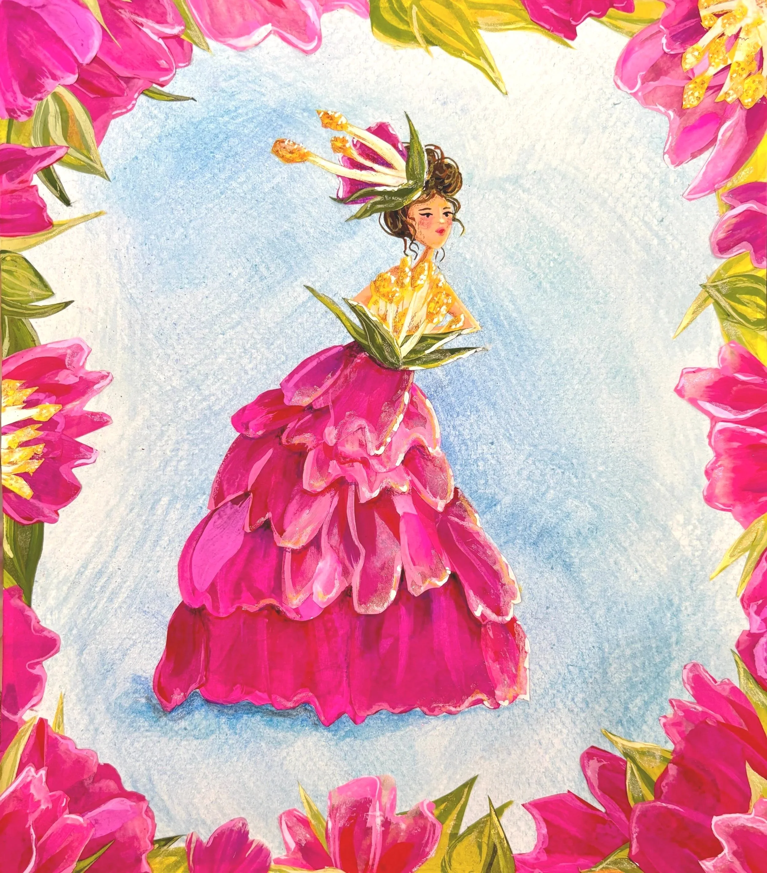 Garden Rose Costume Design