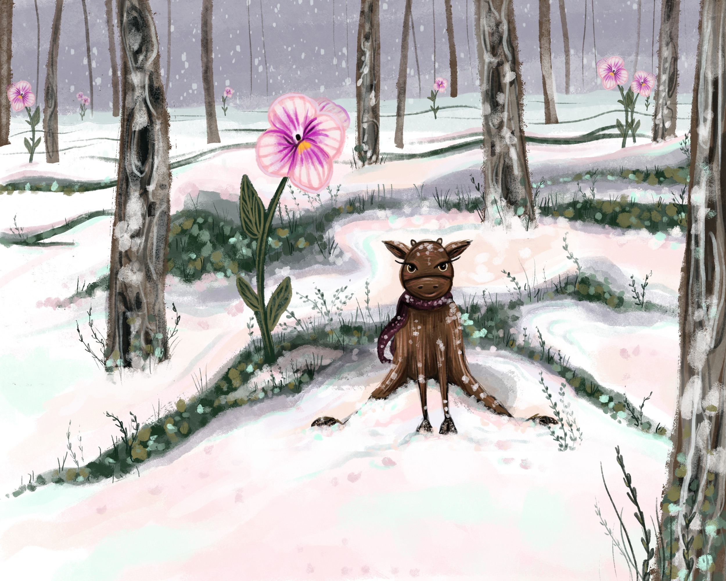 Mawn The Minature Moose I