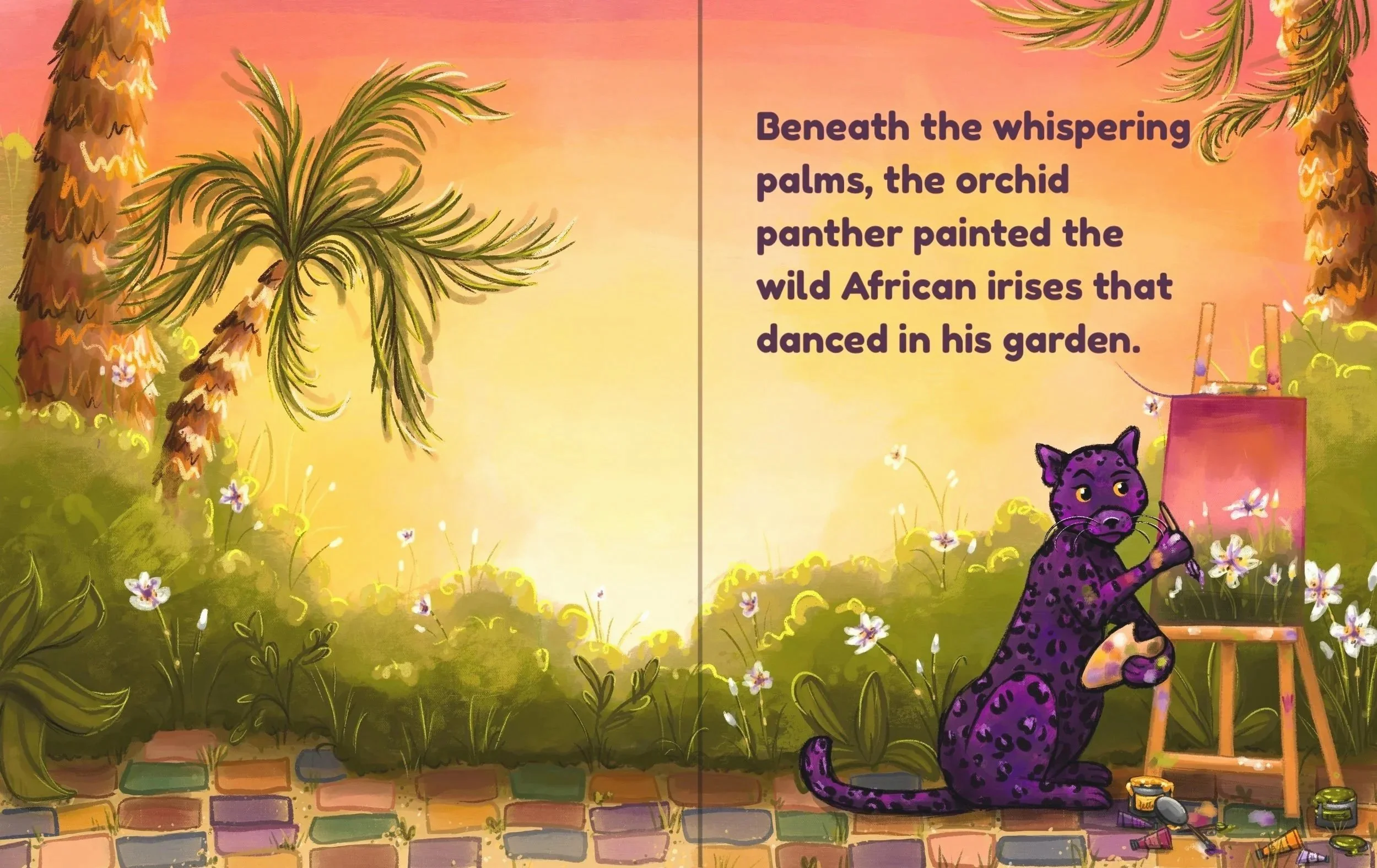2 Page Layout For The Orchid Panther