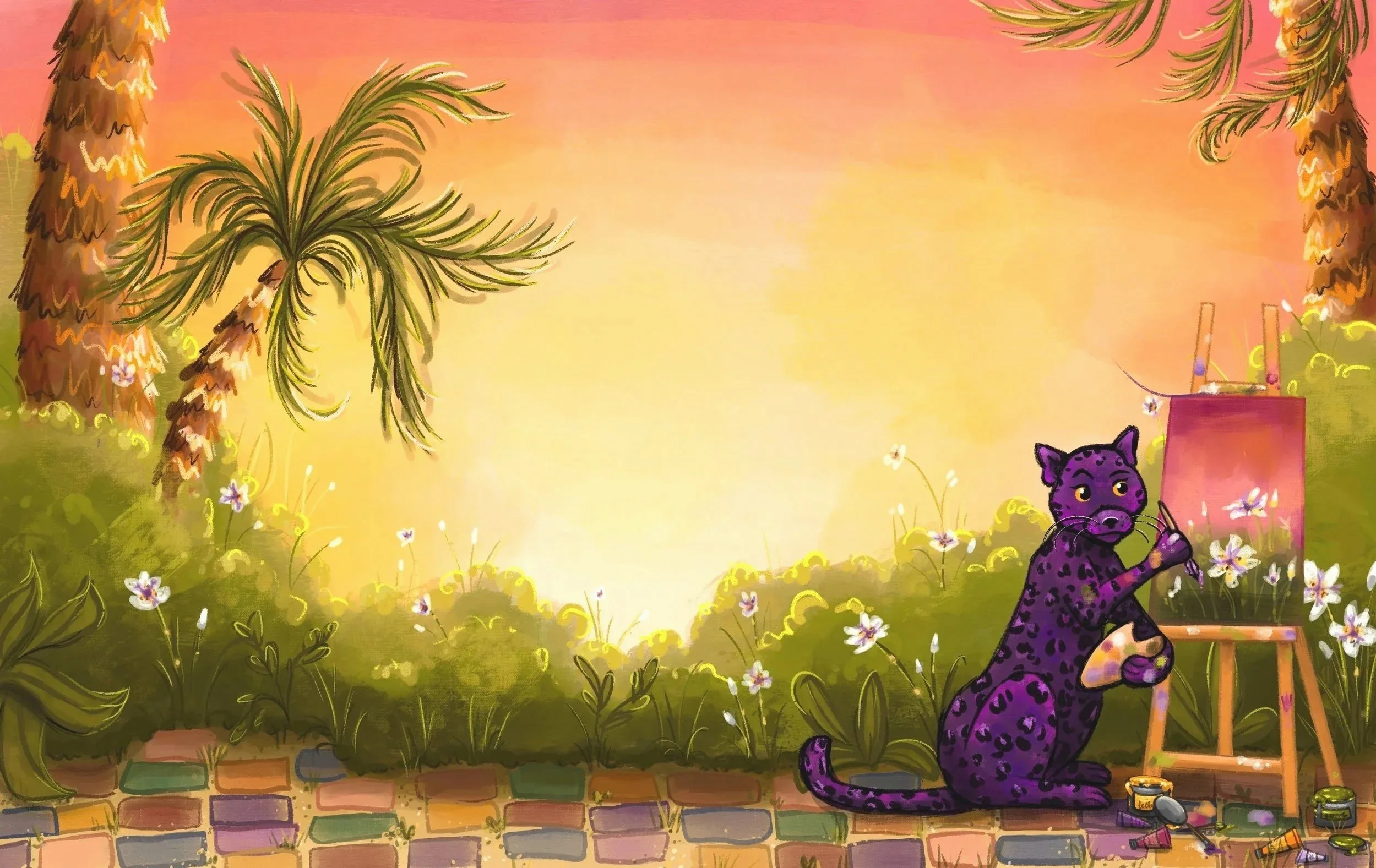 2 Page Layout For The Orchid Panther- No Formatting