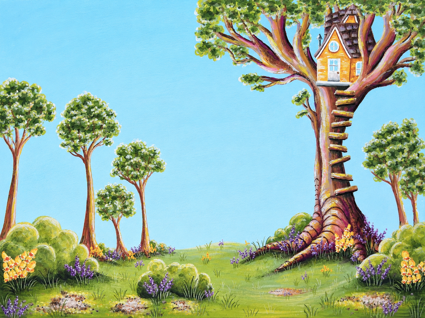Owl's House-- The Hundred Acre Wood