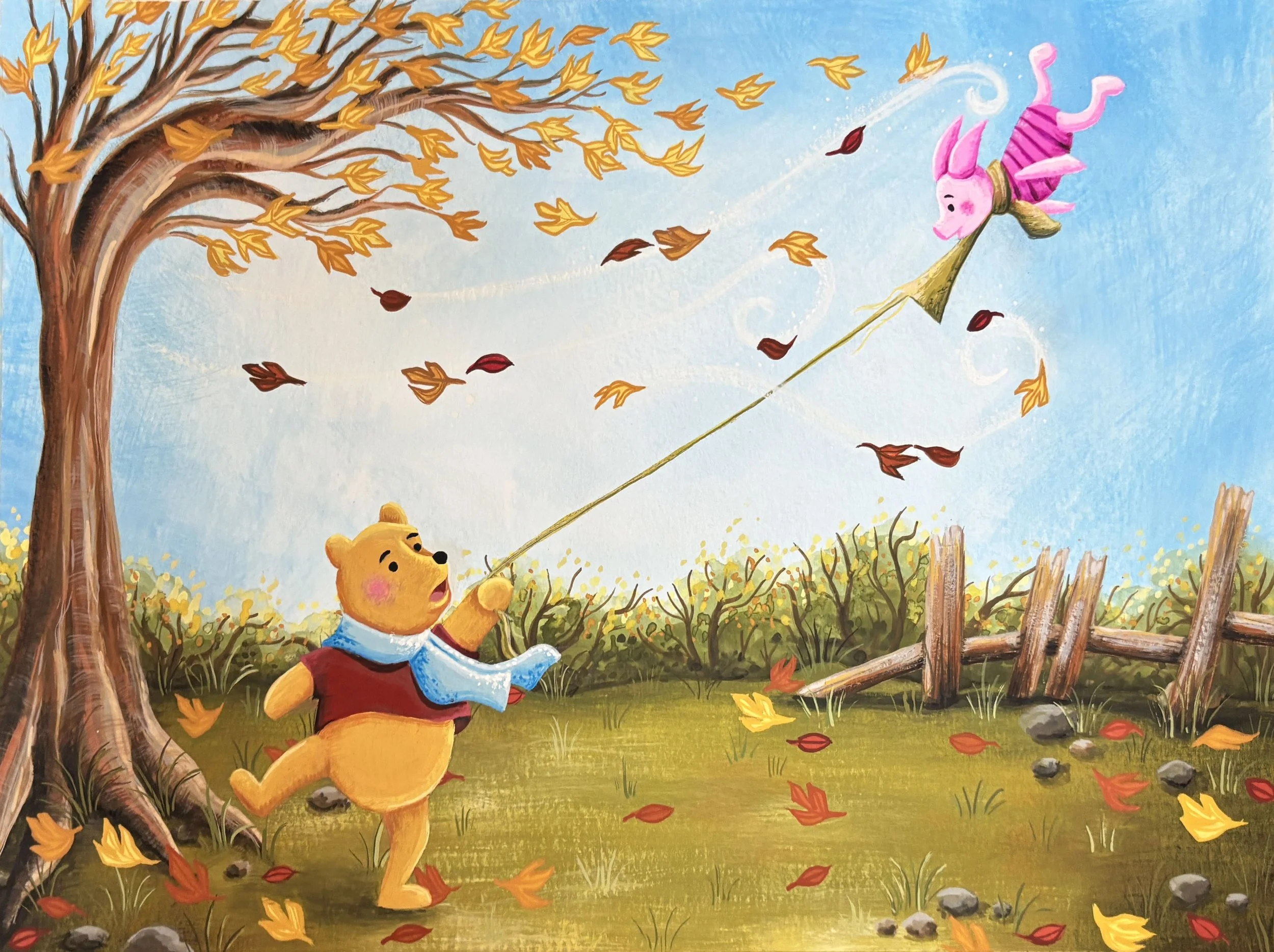 Pooh and Piglet's Blustery Day