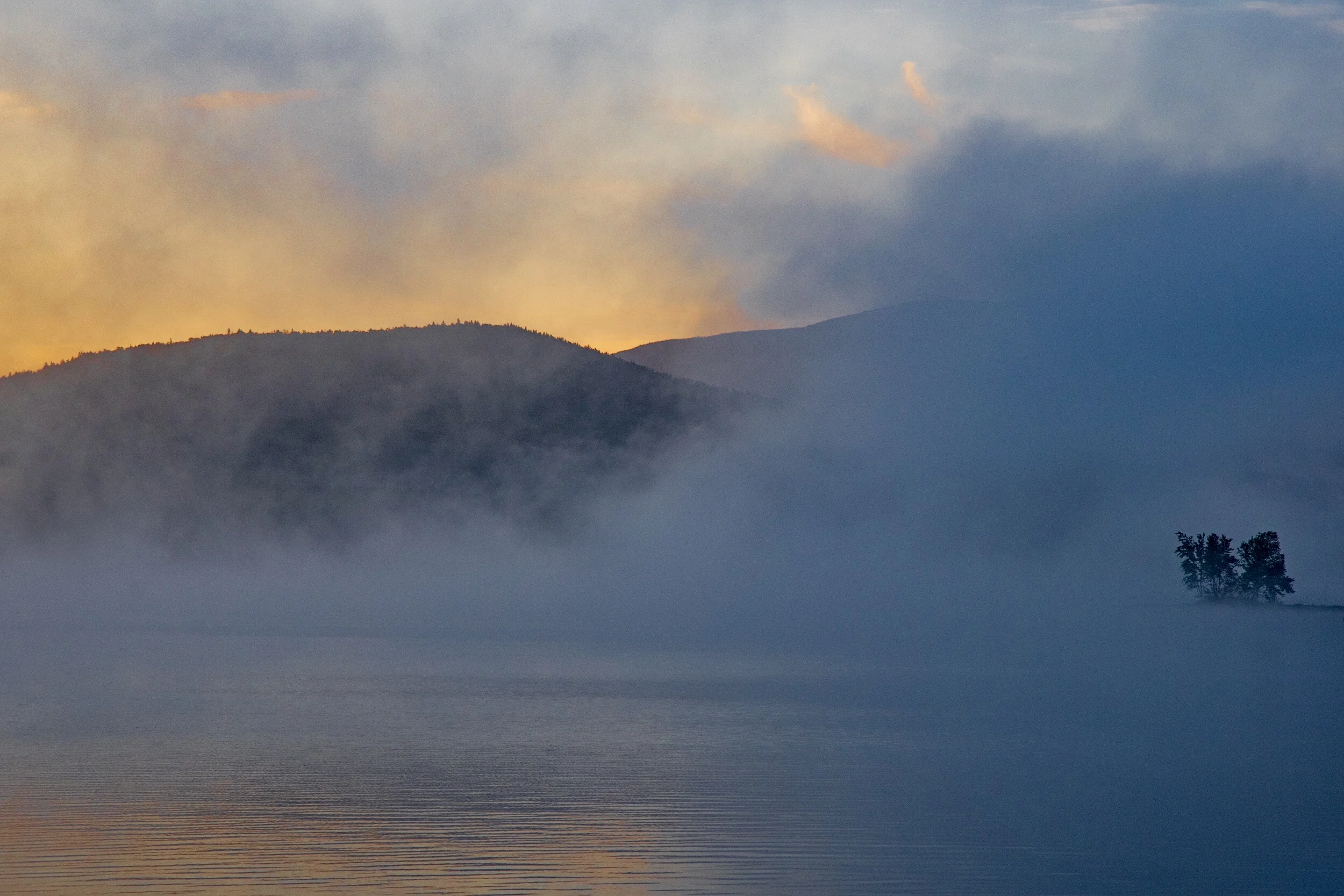 Morning Has Broken - First Roach Pond, Maine
