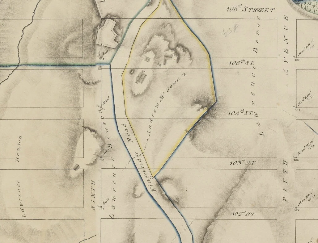 Detail of Randel Farm Maps