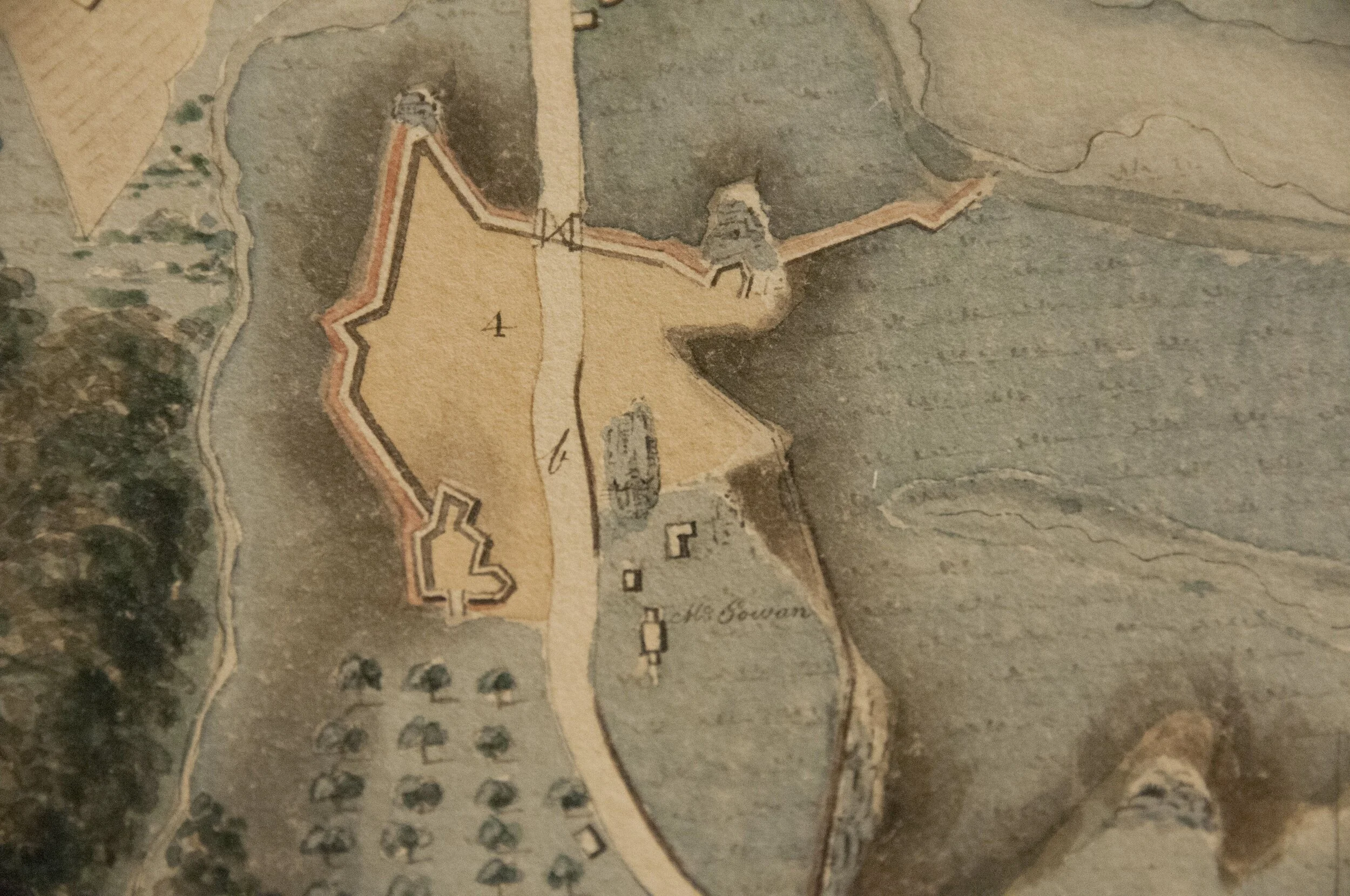 Proctor map or McGowan's Pass 1814