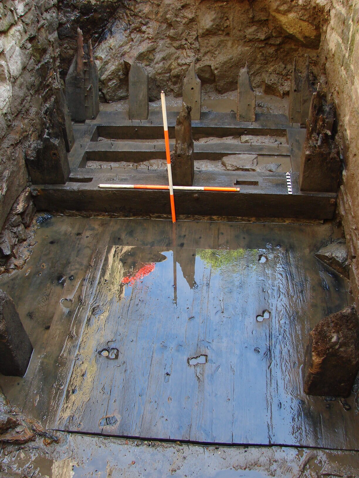 Paper mill wheelpit
