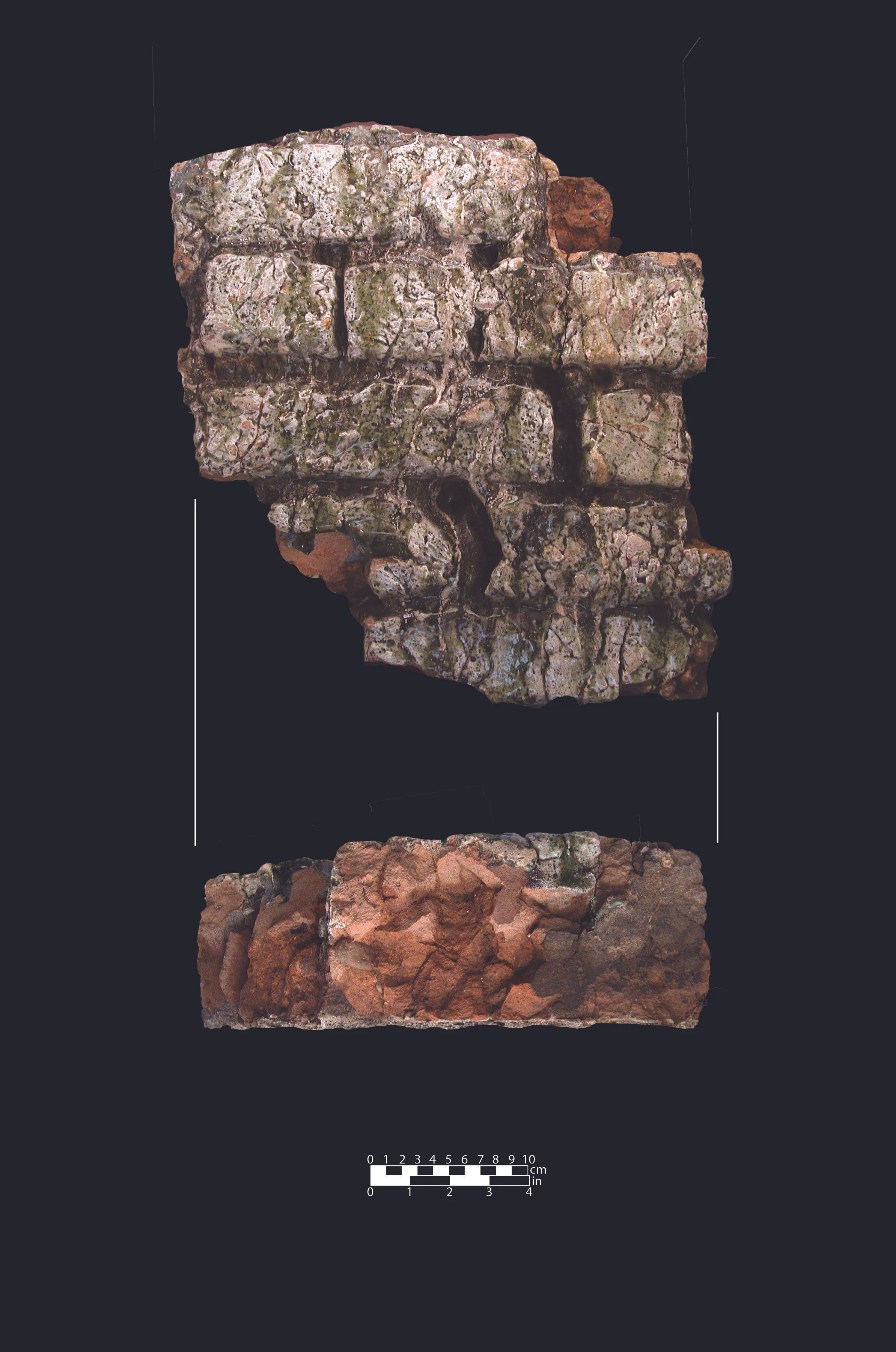 Steel furnace brick masonry
