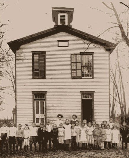 Mount Pleasant School in 1908