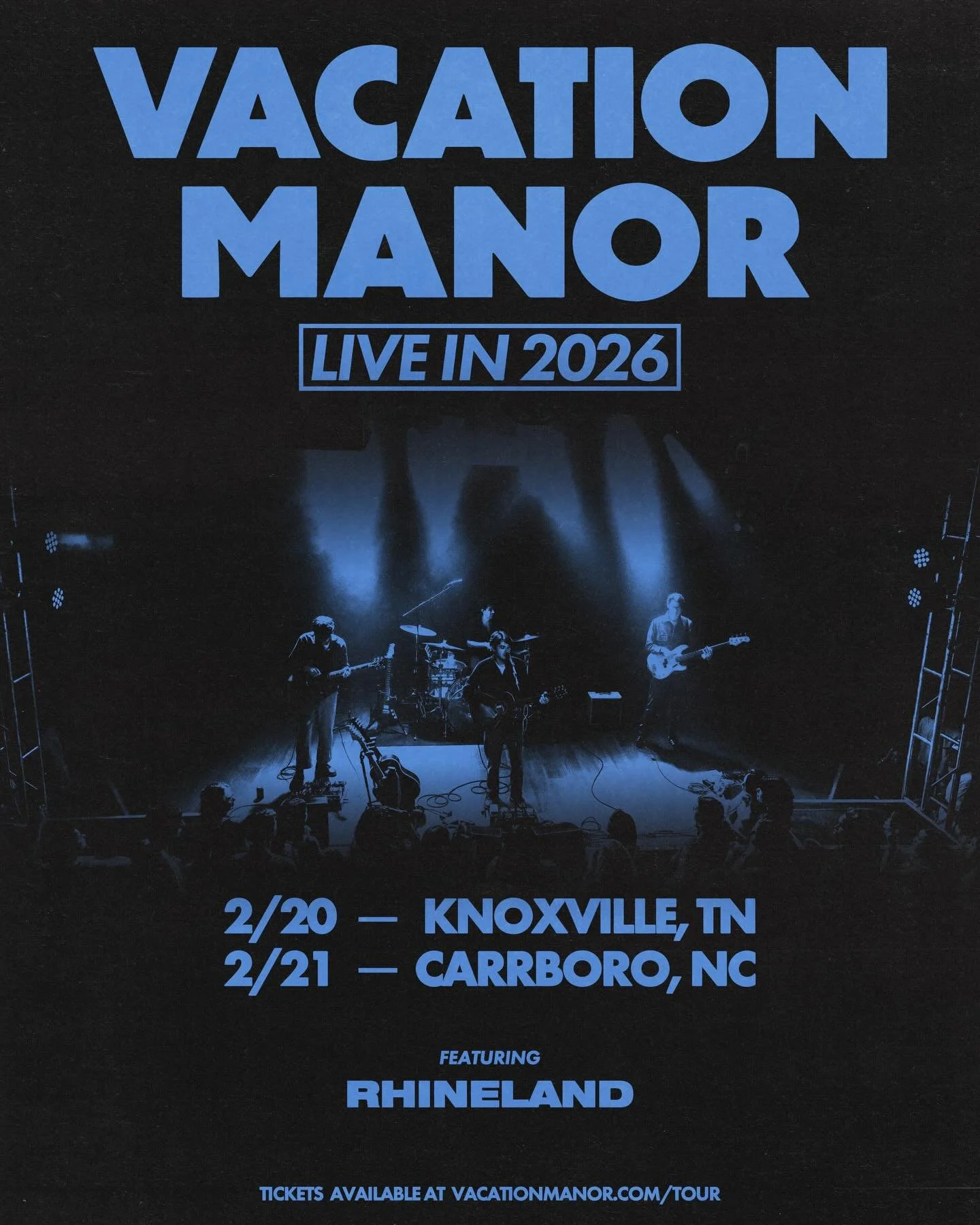 First shows of the year&hellip; see you soon Knoxville &amp; Carrboro! Tickets are on sale NOW. 

More shows to come very soon! Sign-up for our newsletter at the link in our bio to stay up to date on show announcements.