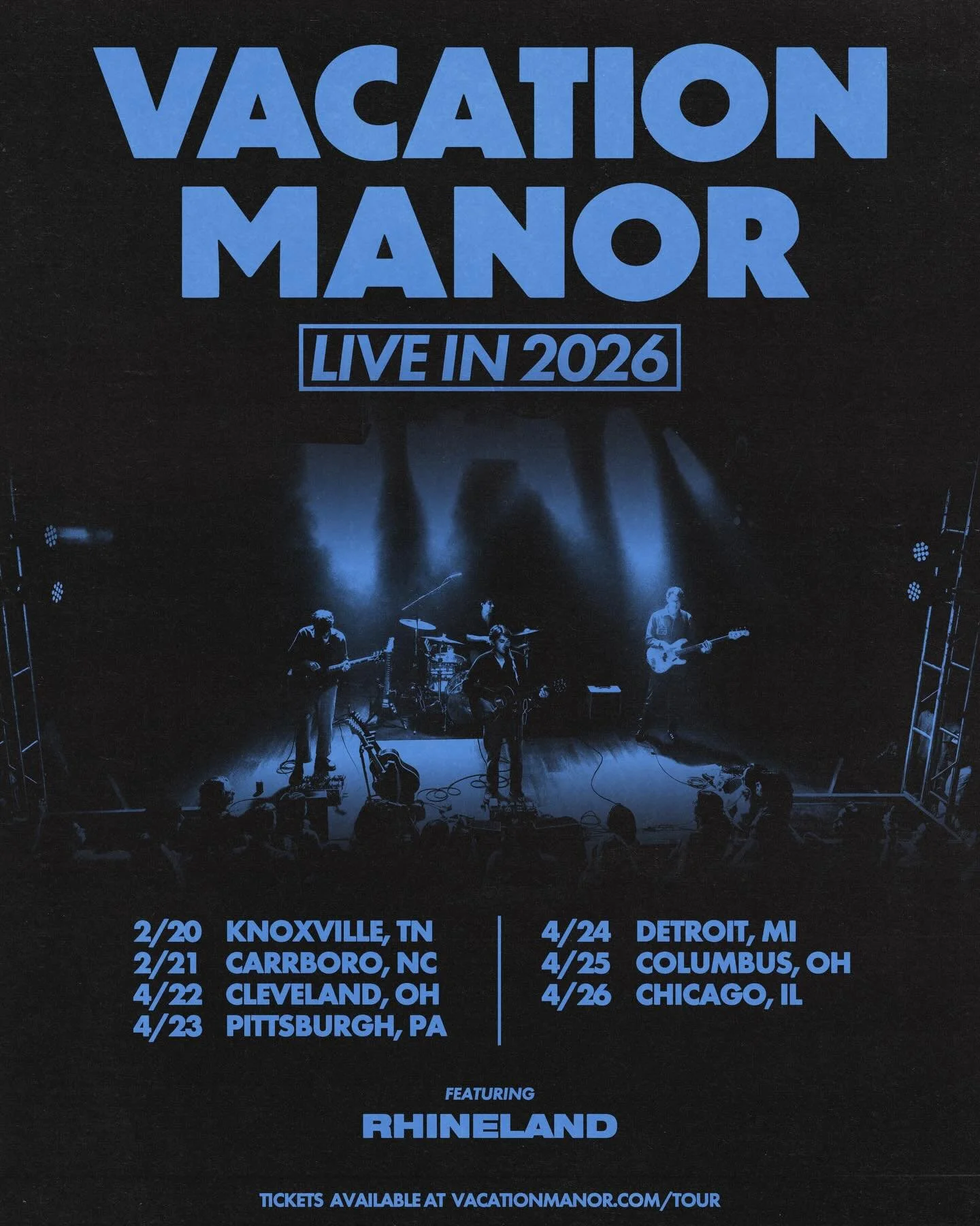 Our first shows of 2026 are coming up quick! See you there??? Tickets are on sale now for all shows ⚡️