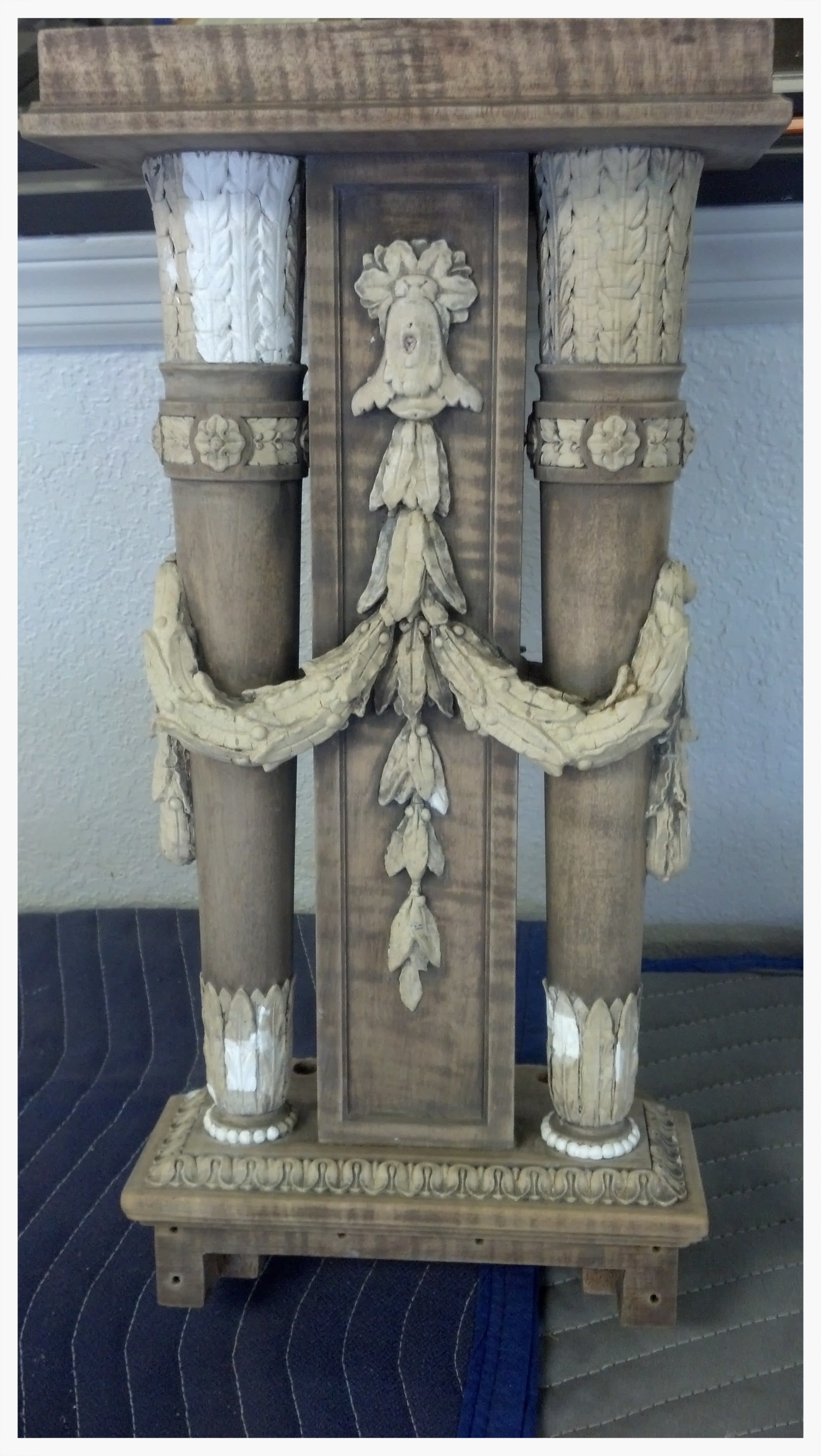 Plaster moulding repair
