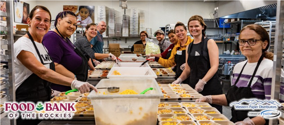 Western Paper Team Cooks Up Some Community Service With Food Bank of the Rockies