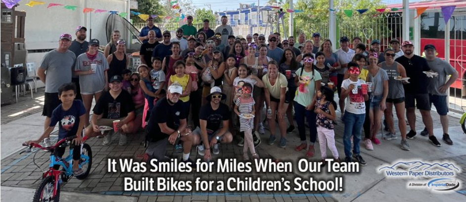 Western Paper Team Members Give Back to Mexican Children in Need in Riviera Nayarit!