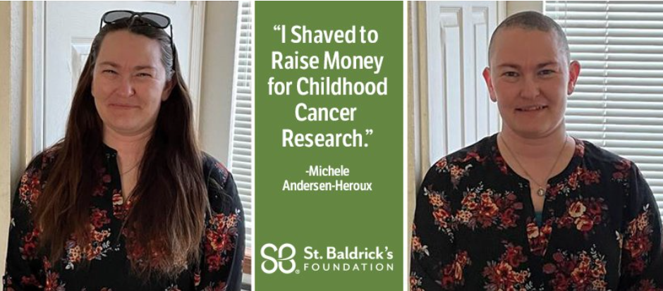 Western Paper Team Member Raises Money for St. Baldrick's Foundation