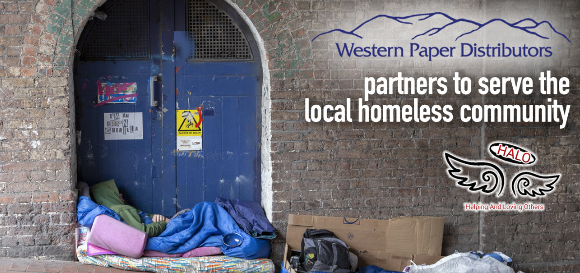 Western Paper Provides Support and Relief to the Inner City Homeless Community