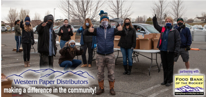 Western Paper Team Volunteers to Provide Food Assistance to Those in Need